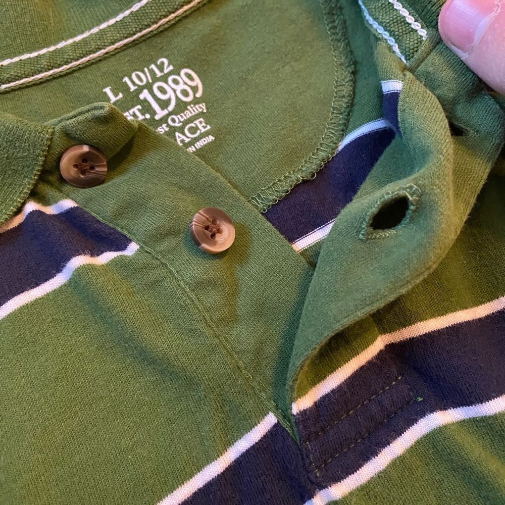 PLACE KIDS L 10/12 POLO LONG SLEEVE - Picture 2 of 5